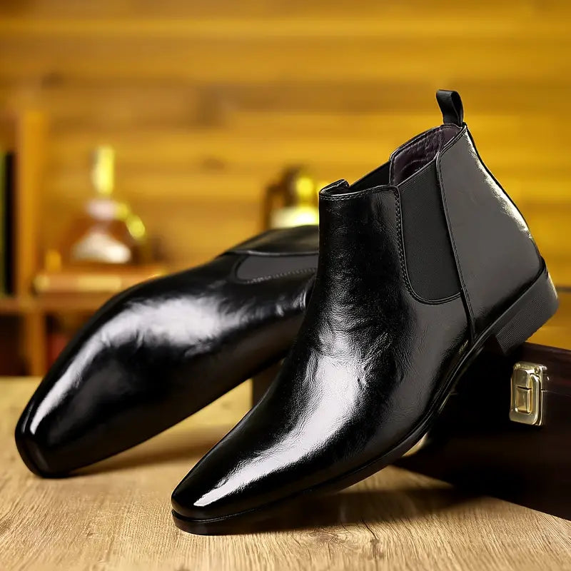 Classic Men’s Leather Shoes – Modern Comfort