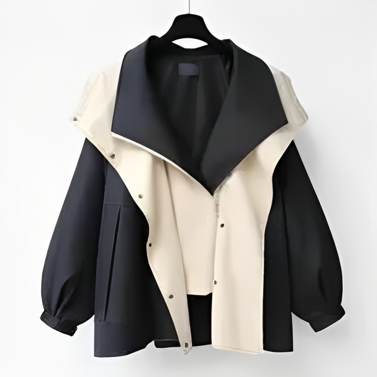 Women’s Modern Rain Jacket - Waterproof Lightweight Coat