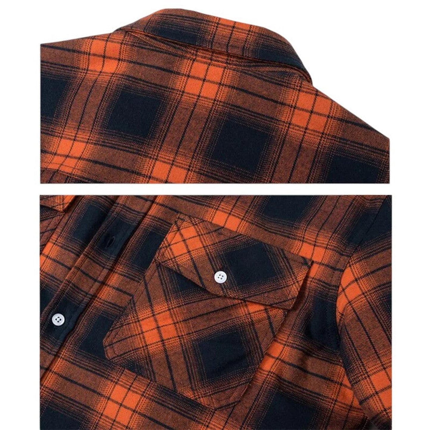 Men's casual checkered jacket