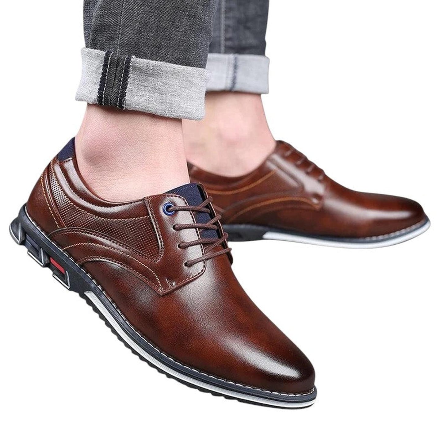 Orthopedic formal shoes for men – arch support and classic fit