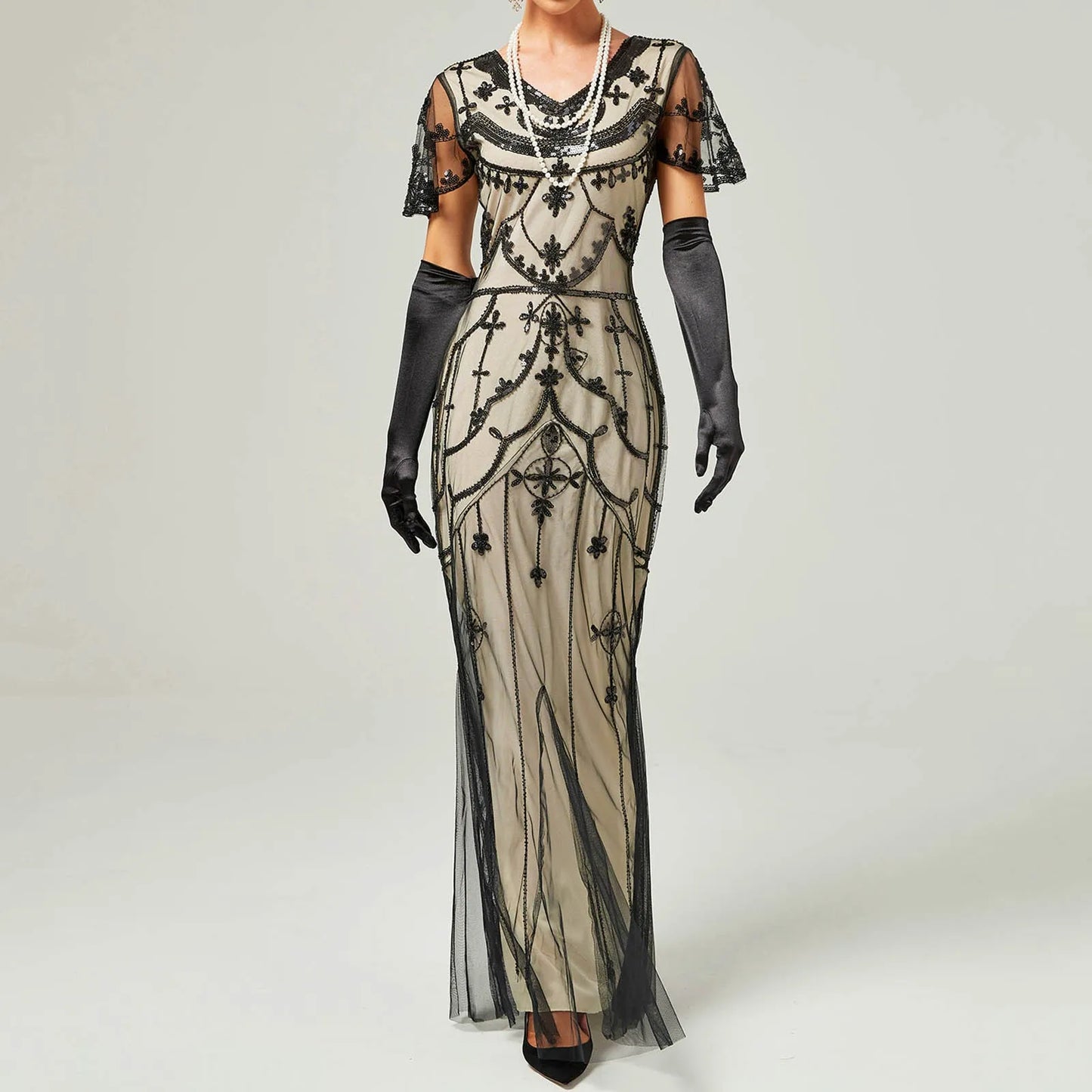 Women’s Sequin Dress - Vintage Party Dress
