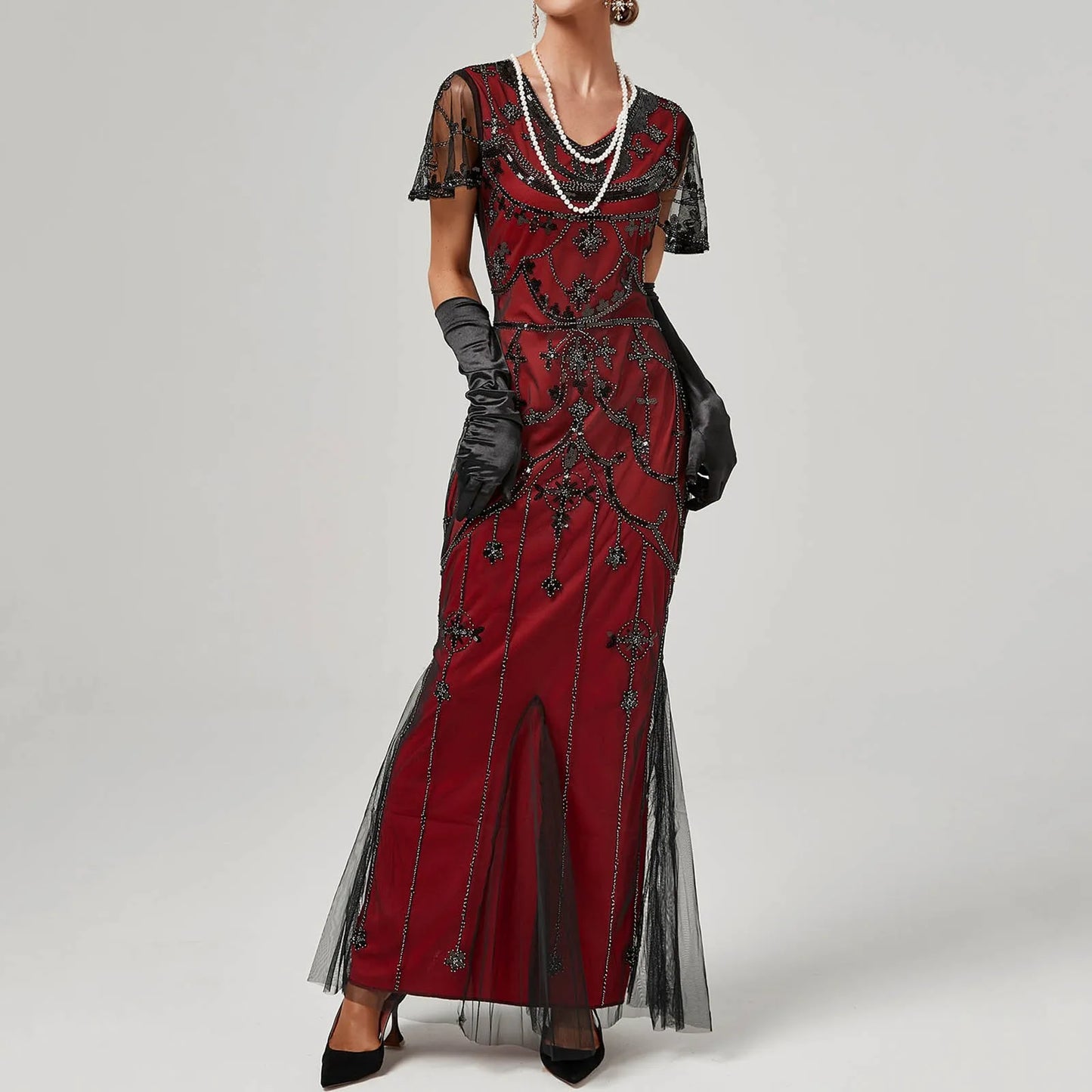 Women’s Sequin Dress - Vintage Party Dress