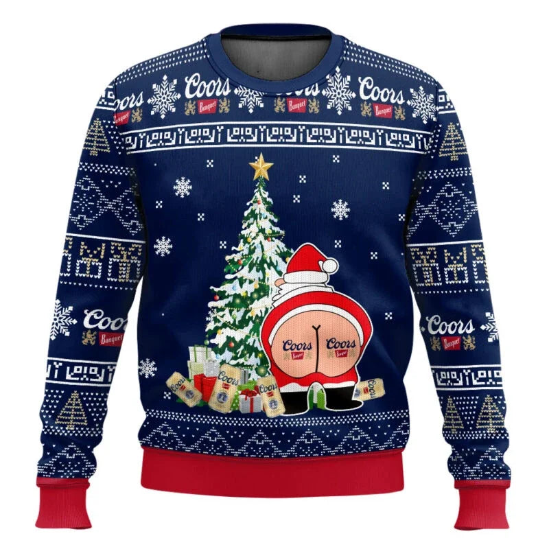 Unisex Ugly Christmas Sweater – Funny Xmas Jumper Round Neck