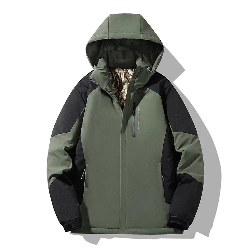 Ski Jacket Unisex Warm Relaxed Fit for Movement and Outdoor Use