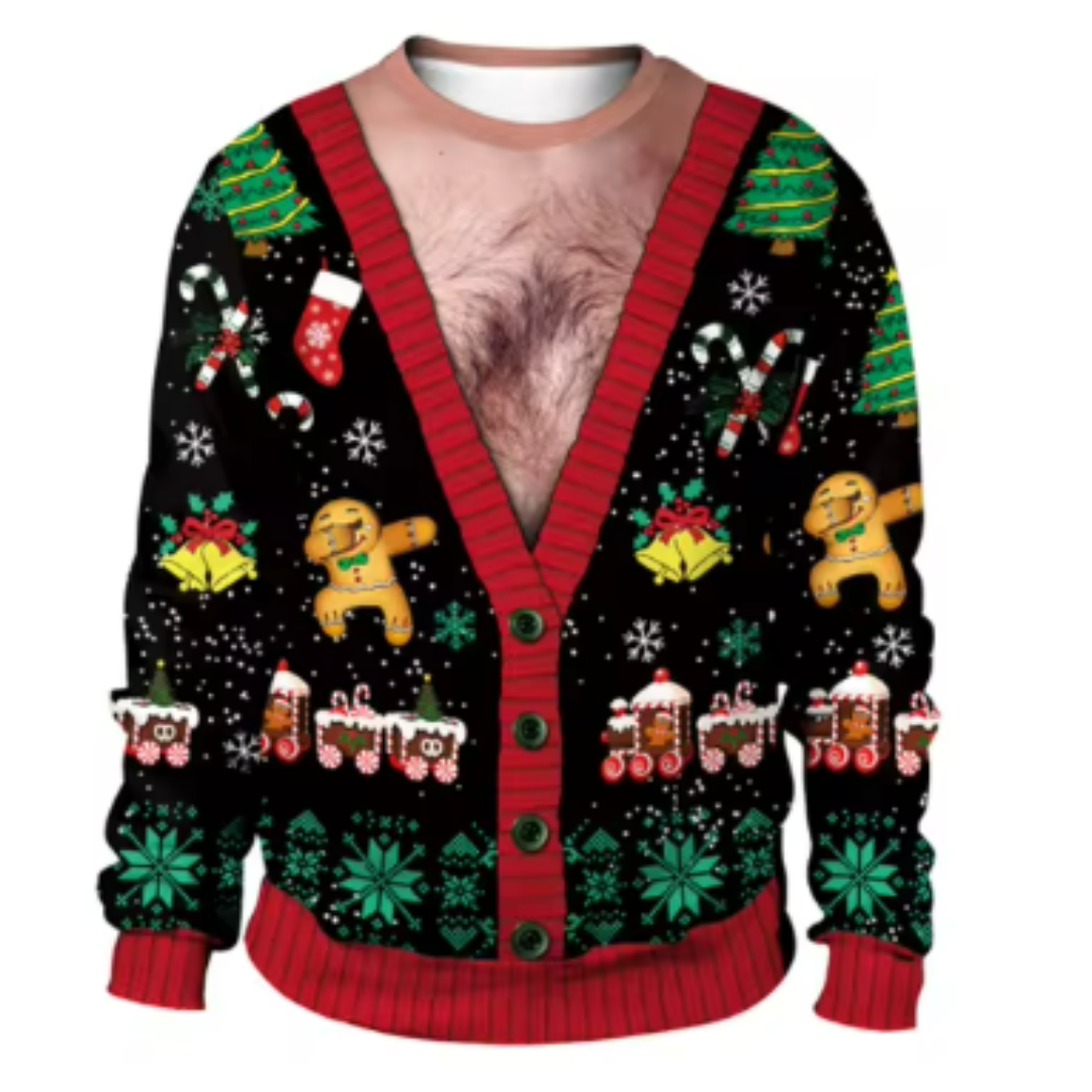 Unisex Christmas Sweater - Funny Festive Holiday Jumper