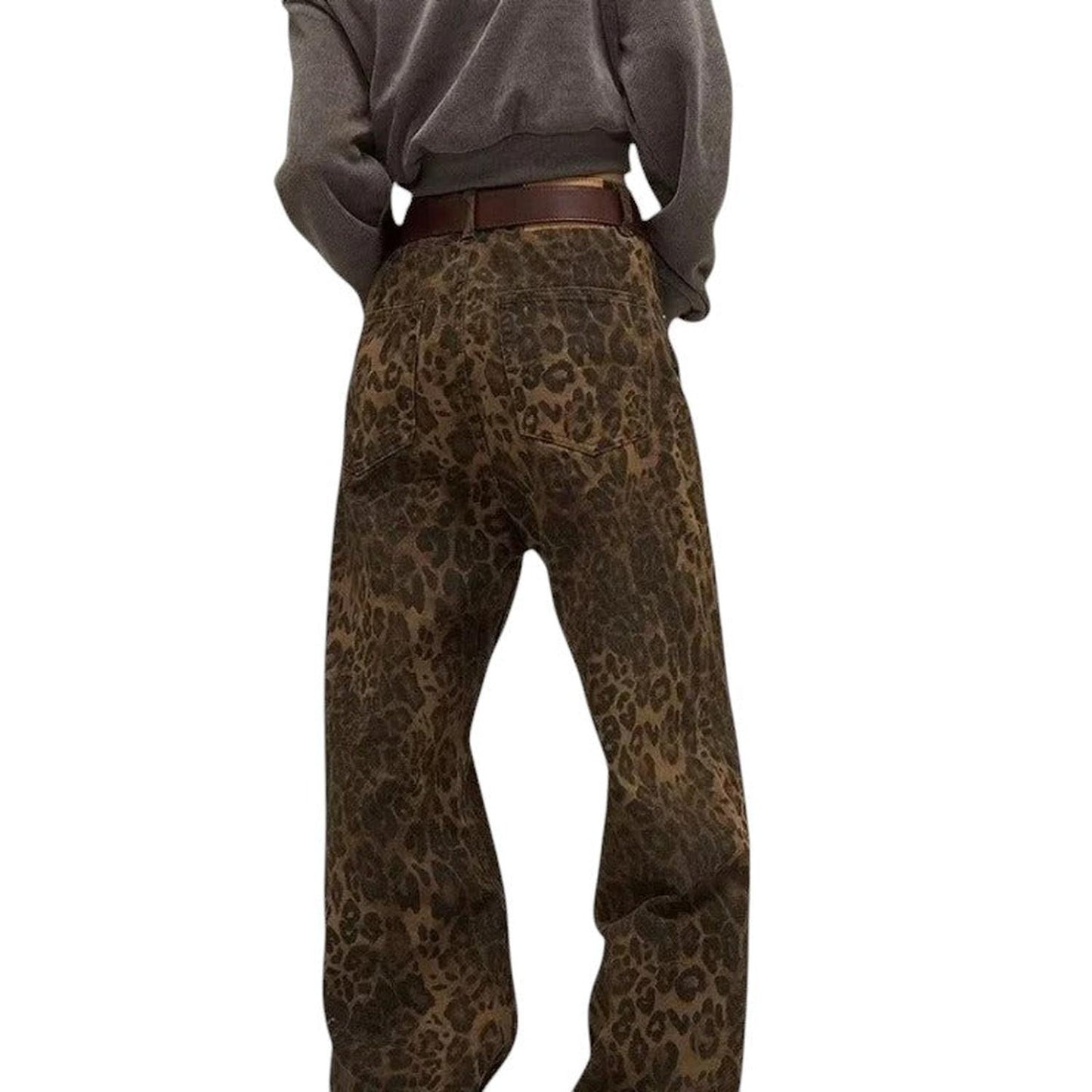 Women’s leopard print jeans – bold and stylish statement denim