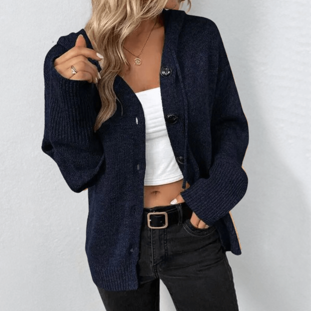 Cardigan Women Warm Button Down Long Sleeve Sweater