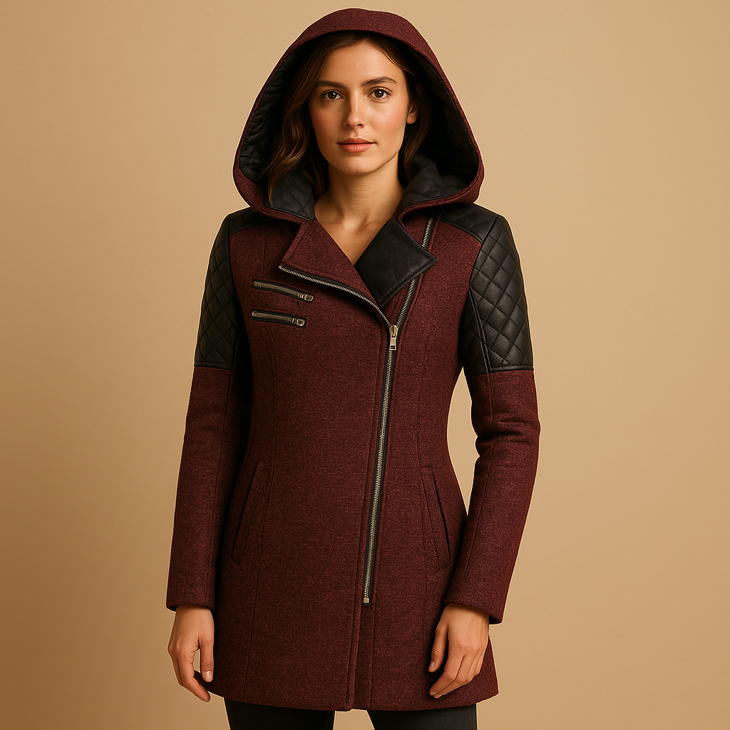 Winter Coat Women Long Hooded Insulated Full Length Construction
