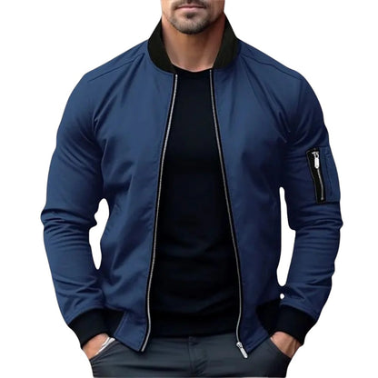 Men’s lightweight bomber jacket – All-season, breathable & everyday style