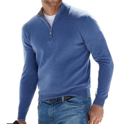 Sweater Men Warm Modern Everyday Design for Winter Comfort