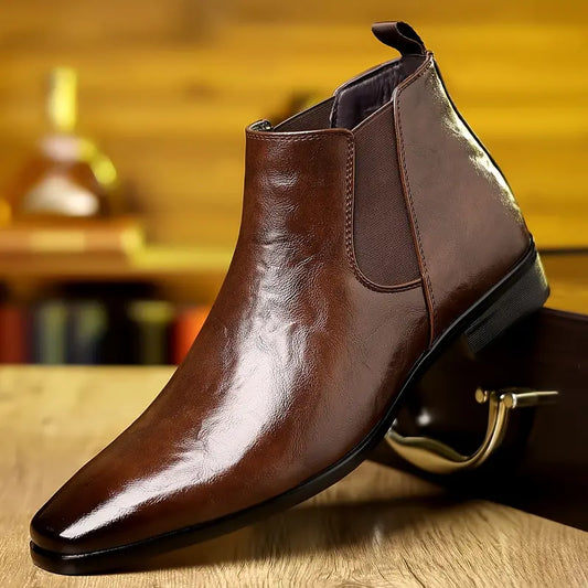 Classic Men’s Leather Shoes – Modern Comfort