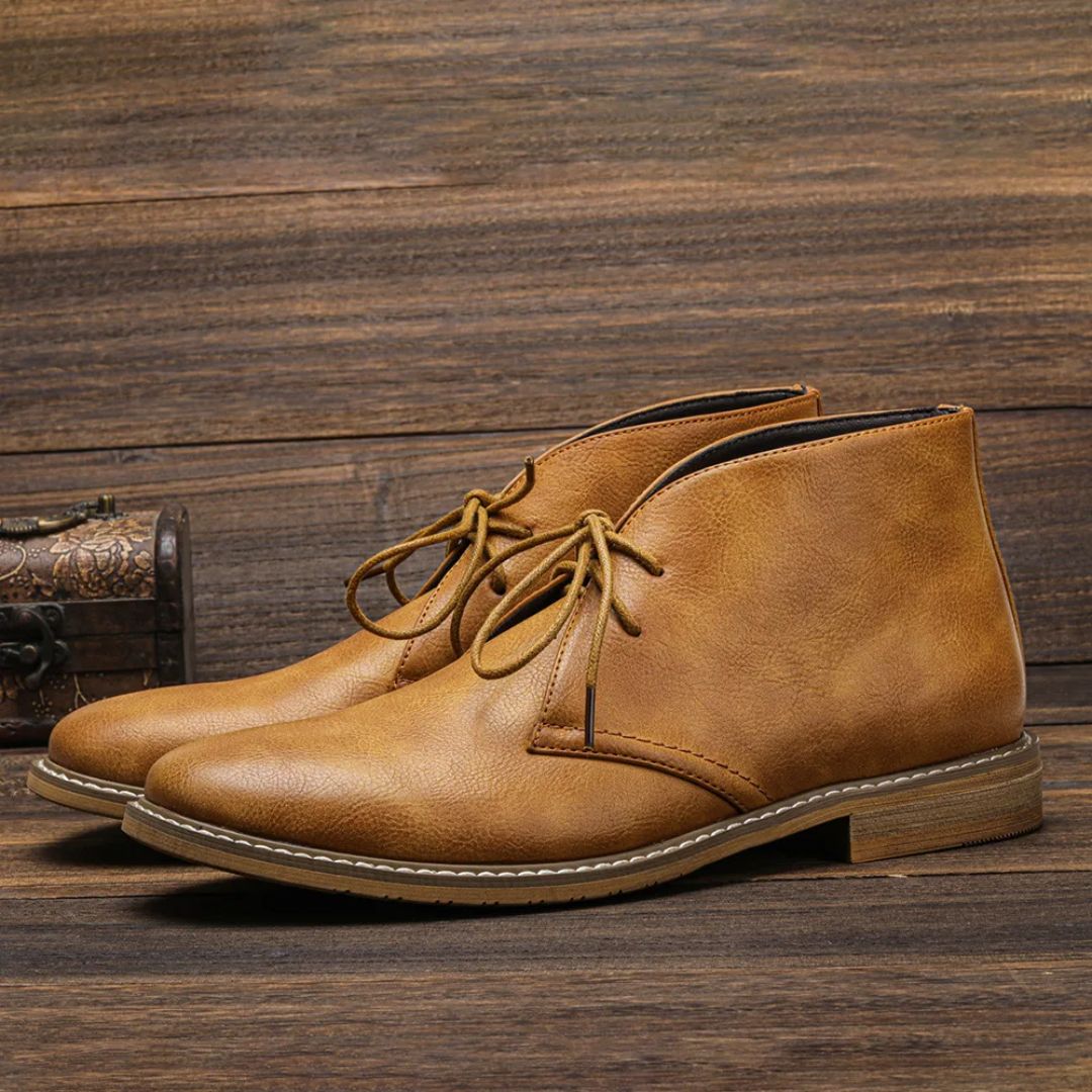 Leather Chukka Boots – Timeless Men’s Style