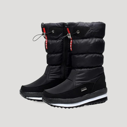 Winter Boots Women Waterproof Non-Slip Lined Ankle Length Zip Fasten