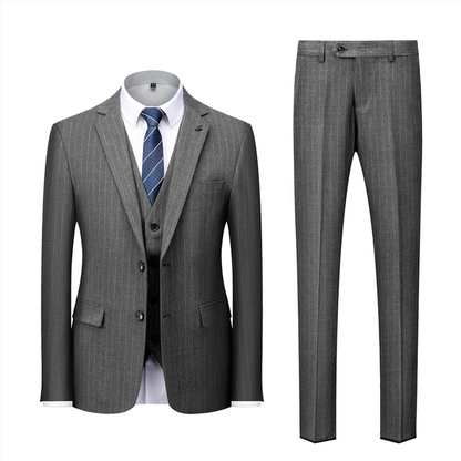 Suit Set Men Slim Fit Wedding Guest Formal Style