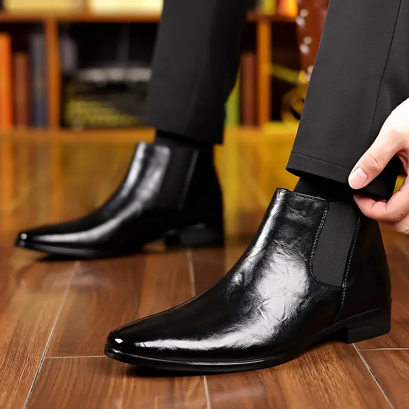 Classic Men’s Leather Shoes – Modern Comfort