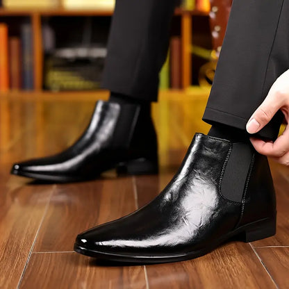Classic Men’s Leather Shoes – Modern Comfort