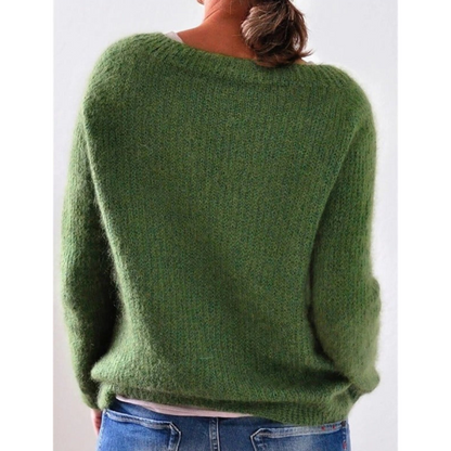 Sweater Women Warm Knit Winter Comfort Classic Look