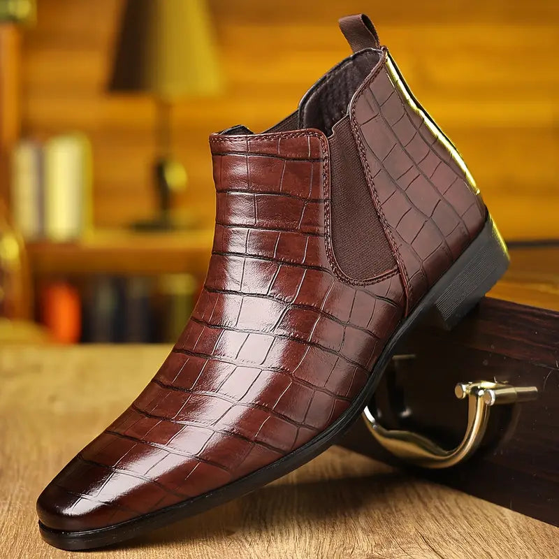 Elegant Chelsea Leather Shoes – Refined Men’s Style
