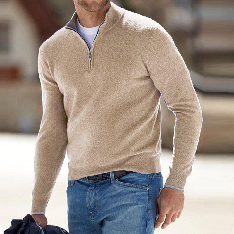 Sweater Men Warm Modern Everyday Design for Winter Comfort