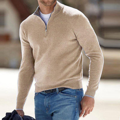 Sweater Men Warm Modern Everyday Design for Winter Comfort