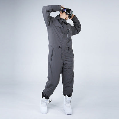 Ski Suit Unisex Waterproof Insulated Full-body Coverage Design