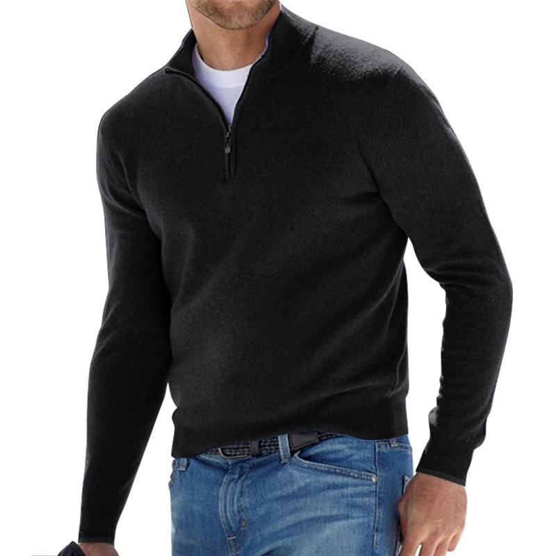 Sweater Men Warm Modern Everyday Design for Winter Comfort