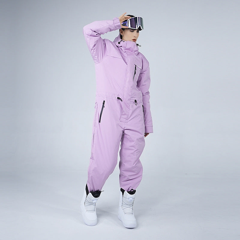 Ski Suit Unisex Waterproof Insulated Full-body Coverage Design