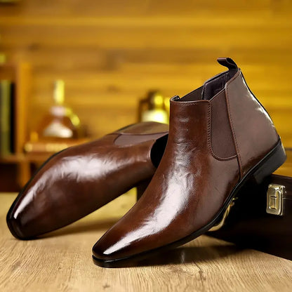 Classic Men’s Leather Shoes – Modern Comfort