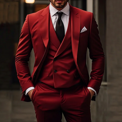 Wedding Suit Men Classic Three Piece Formal Design