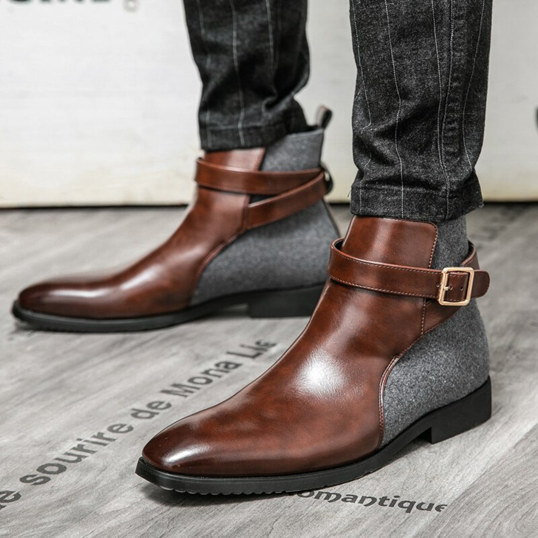 Stylish Men’s Ankle Boots – Comfort and Versatility