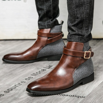 Stylish Men’s Ankle Boots – Comfort and Versatility