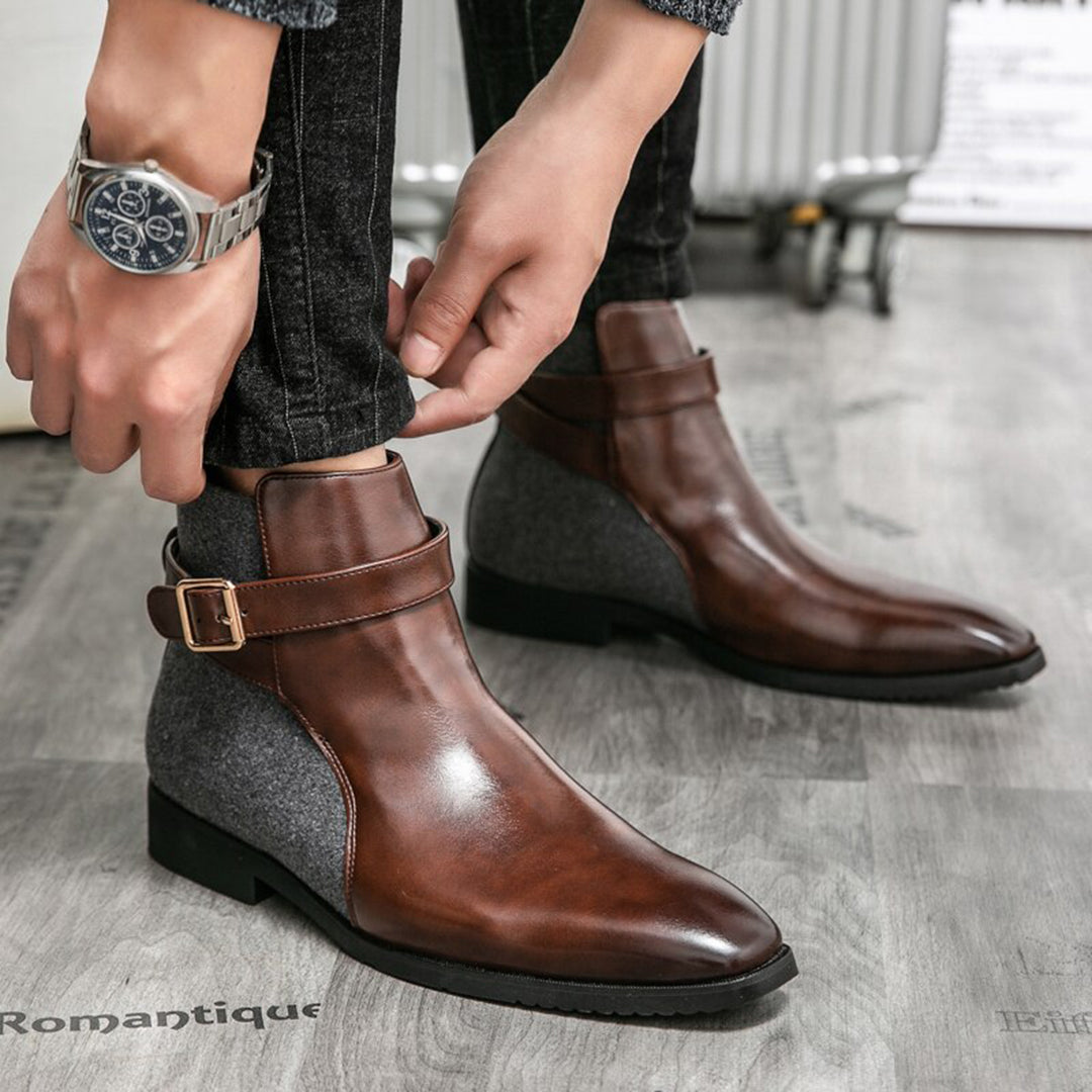 Stylish Men’s Ankle Boots – Comfort and Versatility