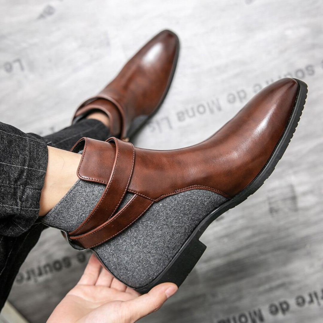 Stylish Men’s Ankle Boots – Comfort and Versatility
