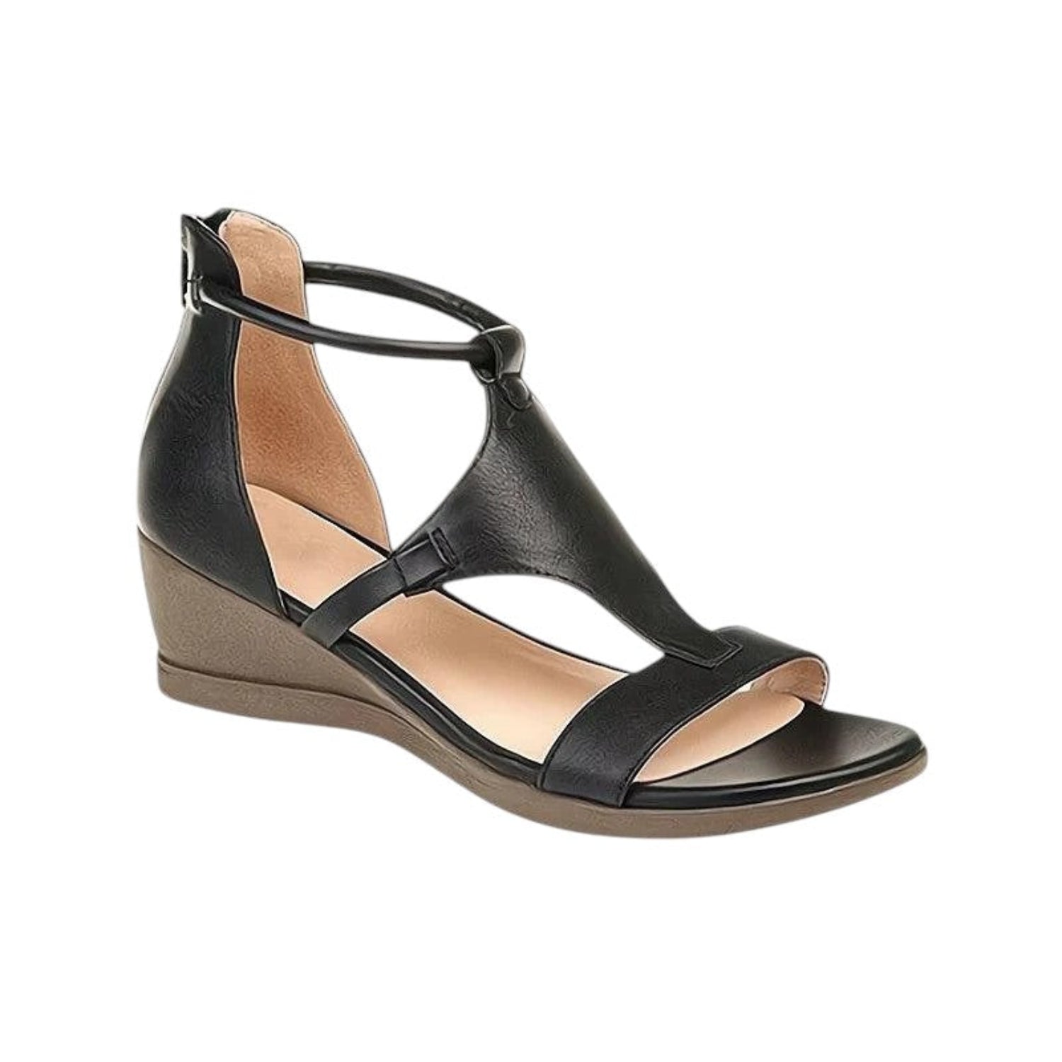 Elegant women’s orthopedic sandals with comfortable sole