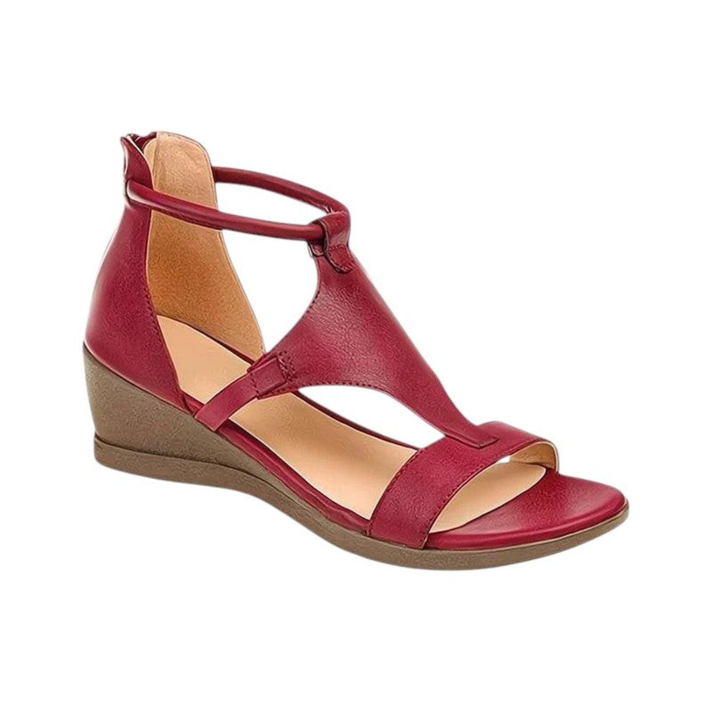 Elegant women’s orthopedic sandals with comfortable sole