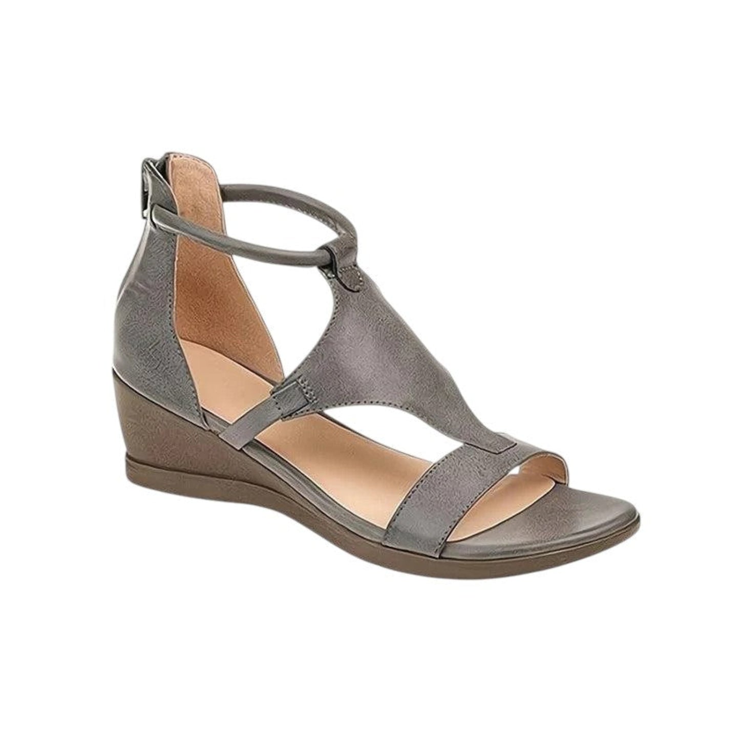 Elegant women’s orthopedic sandals with comfortable sole