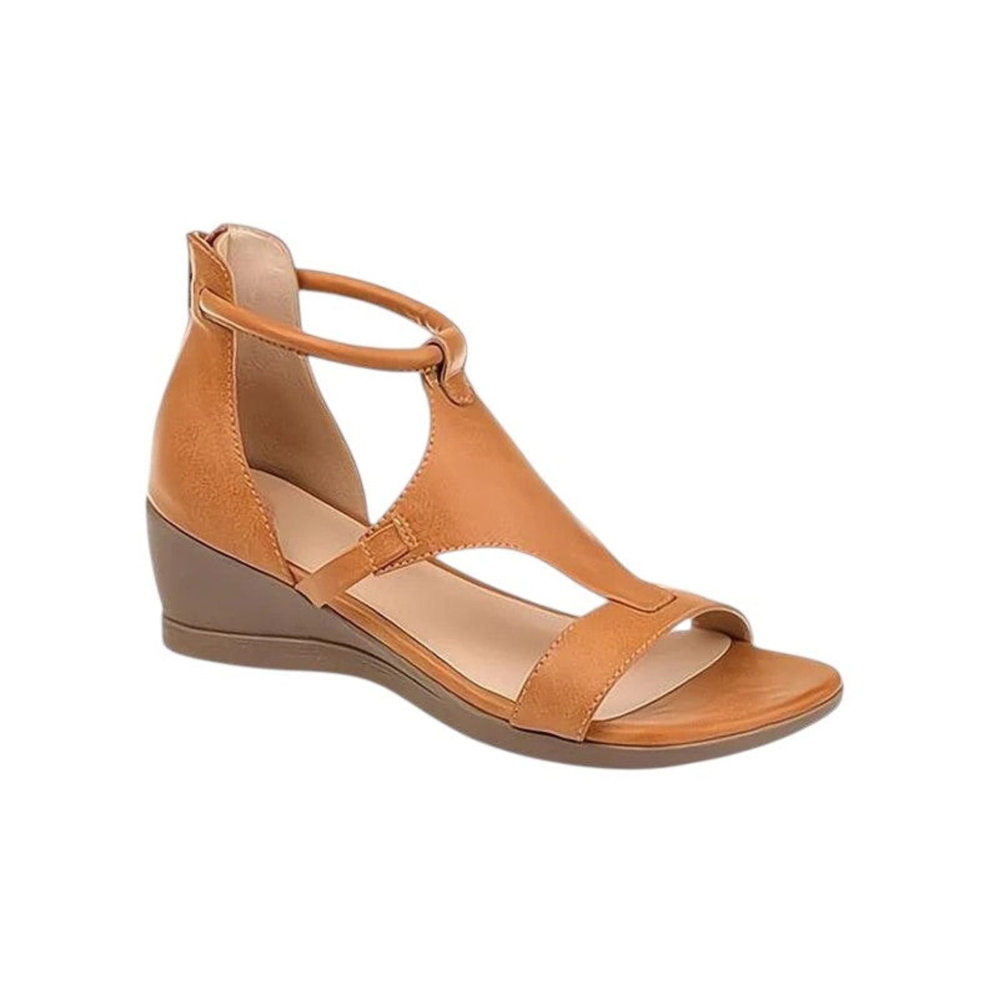 Elegant women’s orthopedic sandals with comfortable sole