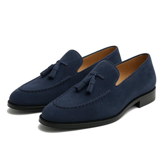 Tassel Loafers Men Leather Classic Style Everyday Comfort