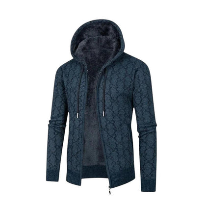 Men's casual hooded jacket