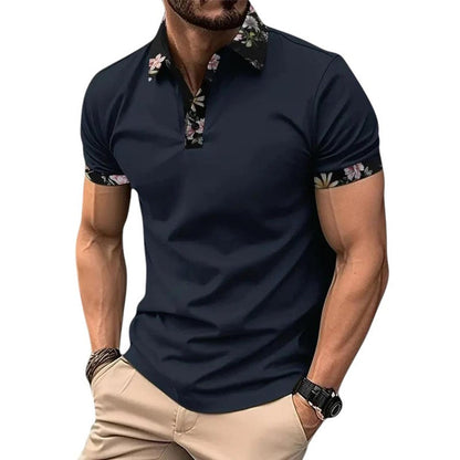 Men’s classic fit polo shirt – Breathable short sleeve casual wear