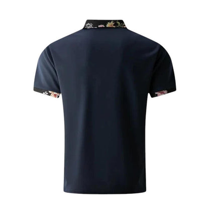 Men’s classic fit polo shirt – Breathable short sleeve casual wear