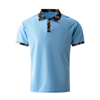 Men’s classic fit polo shirt – Breathable short sleeve casual wear