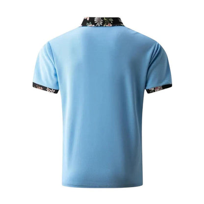 Men’s classic fit polo shirt – Breathable short sleeve casual wear