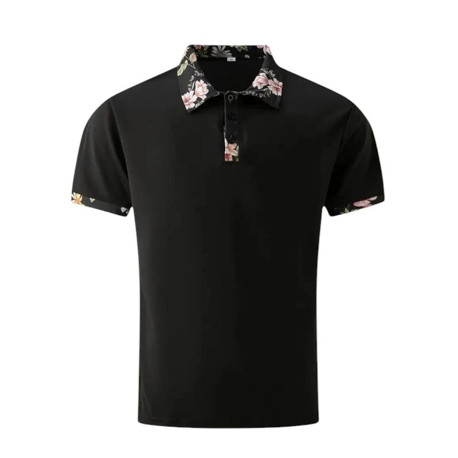 Men’s classic fit polo shirt – Breathable short sleeve casual wear