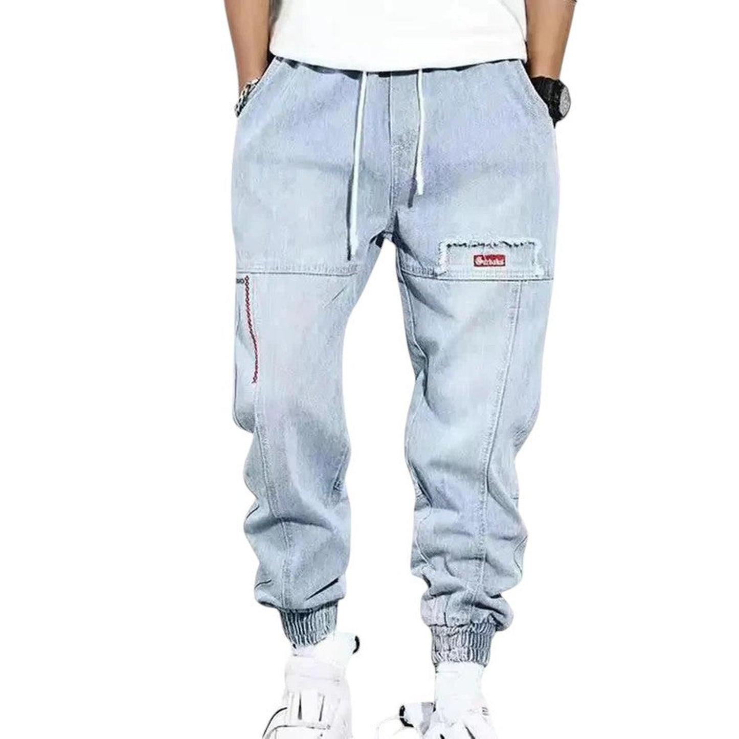 Men’s hip hop cargo trousers – relaxed fit with utility pockets