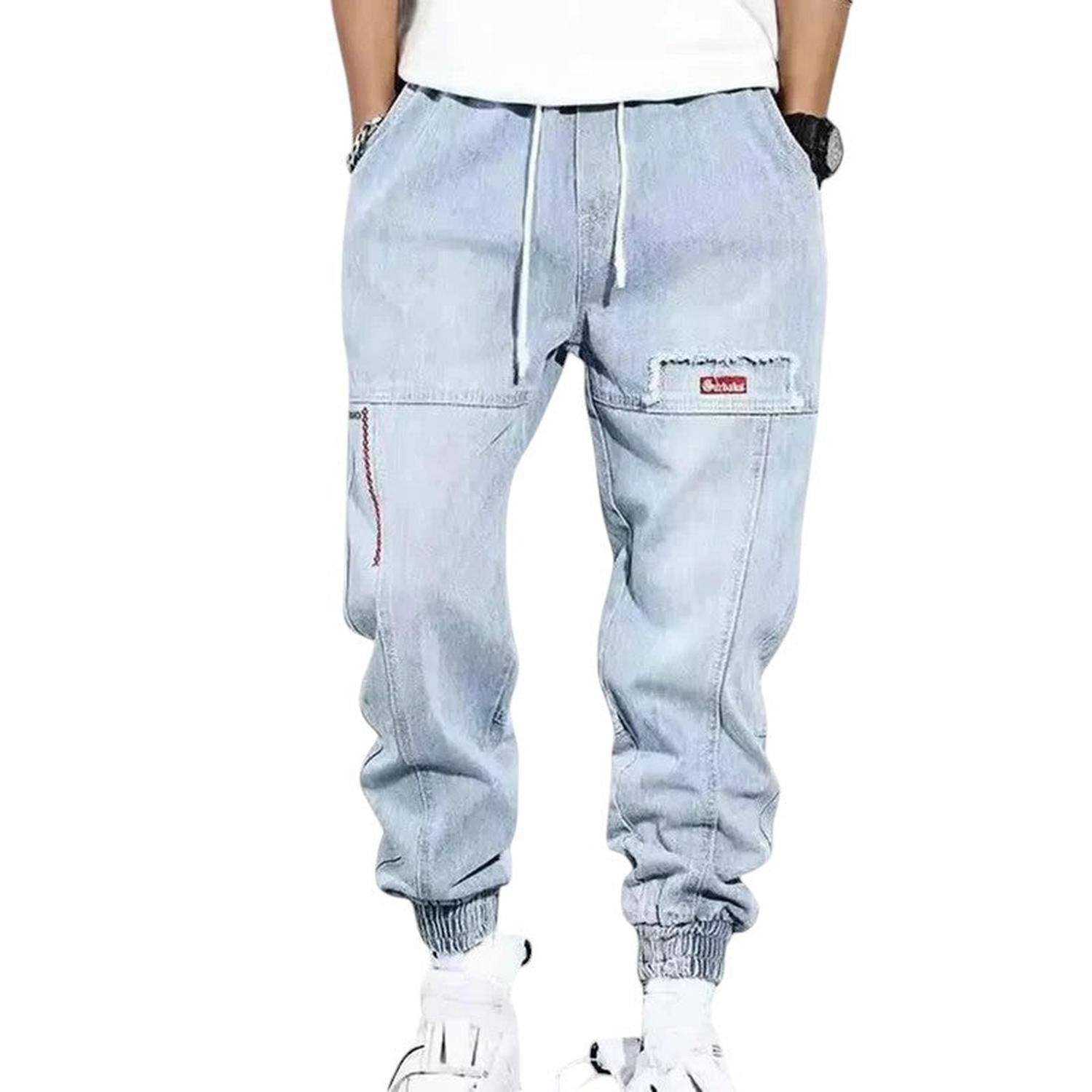 Men’s hip hop cargo trousers – relaxed fit with utility pockets