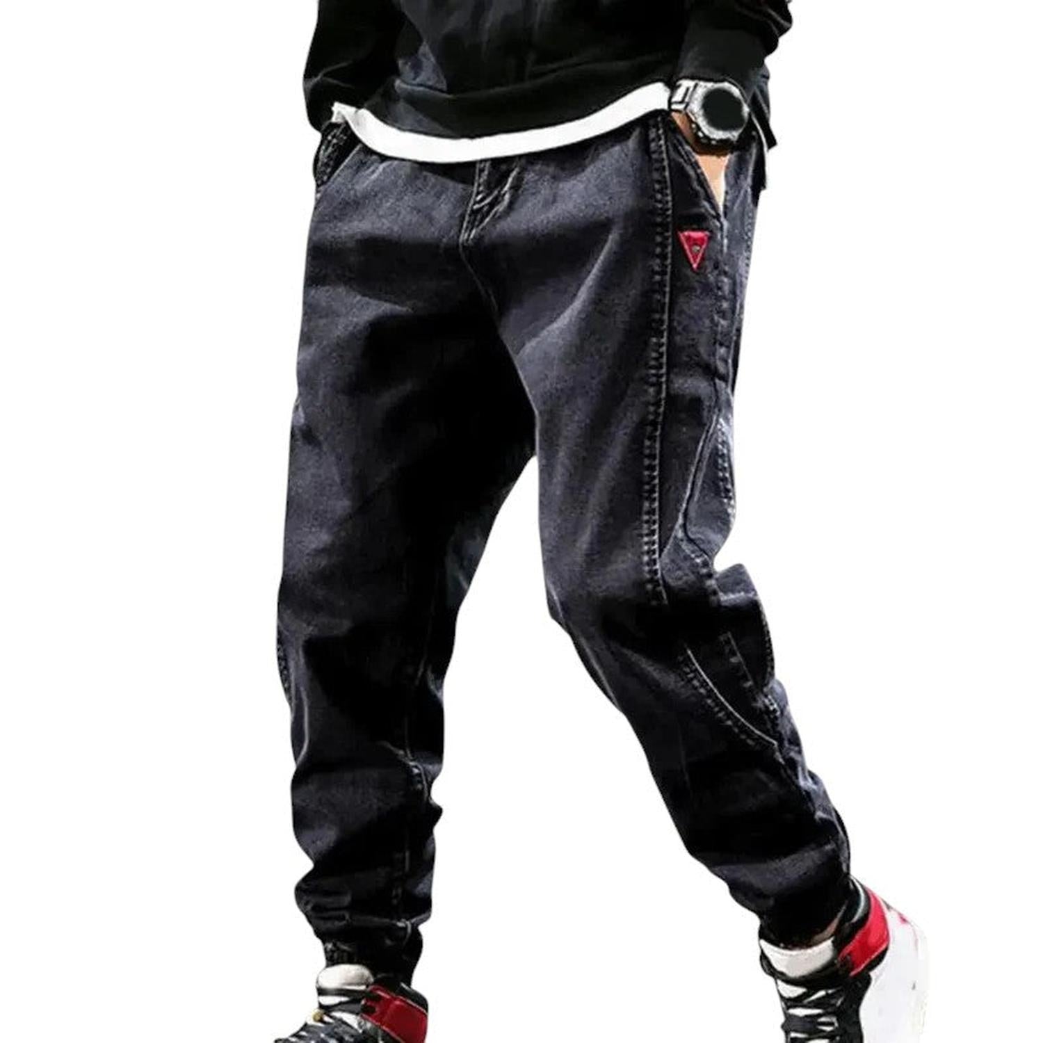 Men’s hip hop cargo trousers – relaxed fit with utility pockets