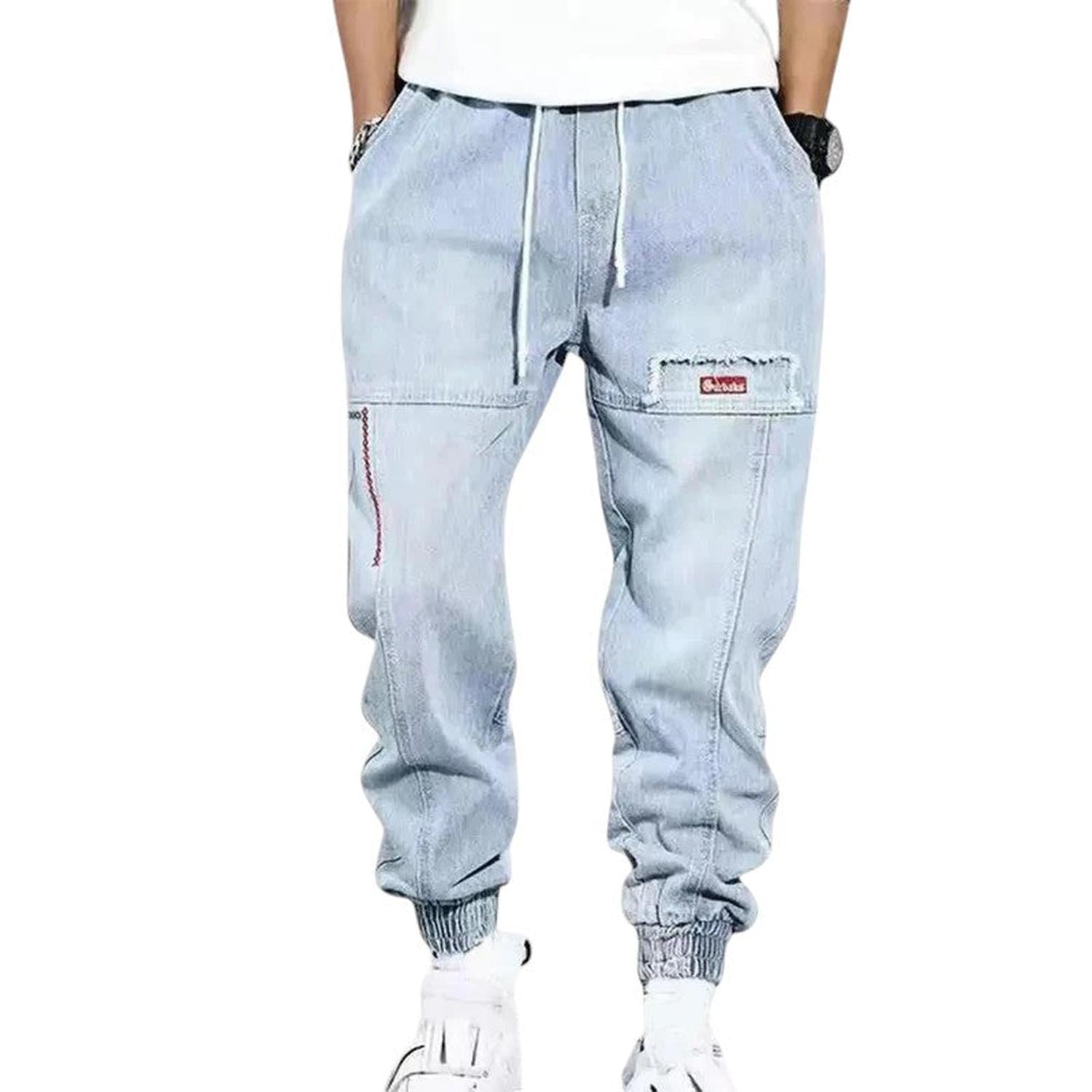 Men’s hip hop cargo trousers – relaxed fit with utility pockets