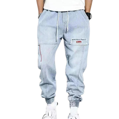 Men’s hip hop cargo trousers – relaxed fit with utility pockets