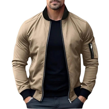 Men’s lightweight bomber jacket – All-season, breathable & everyday style